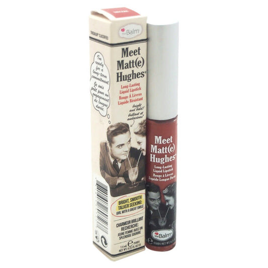 The Balm, Meet Matte Hughes Long Lasting Liquid Lipstick - Sincere by the Balm for Women - 0.25 oz Lip Gloss