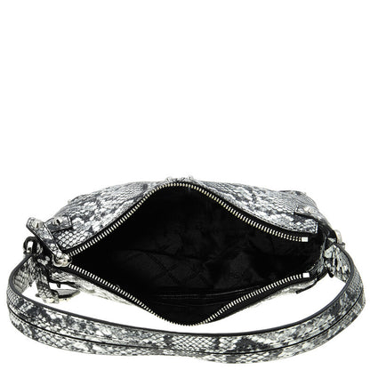 Astor Large Studded Leather Shoulder Bag