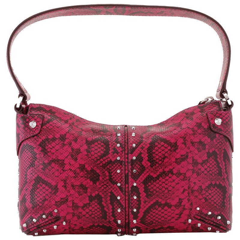 Astor Large Studded Leather Shoulder Bag