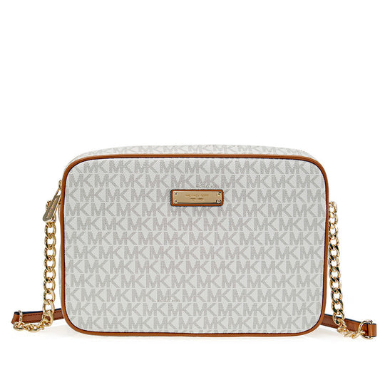 Jet Set Large Crossbody - Vanilla