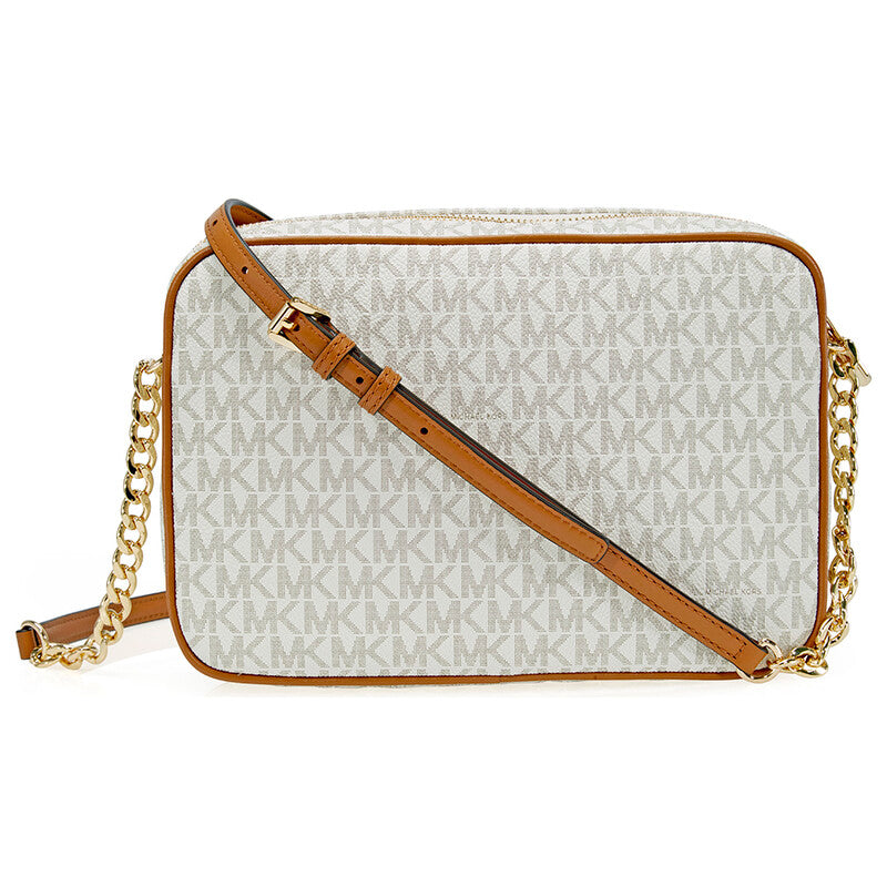 Jet Set Large Crossbody - Vanilla