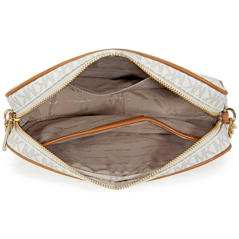 Jet Set Large Crossbody - Vanilla