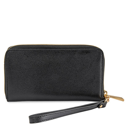 Jet Set Travel Large Smartphone Wristlet - Black