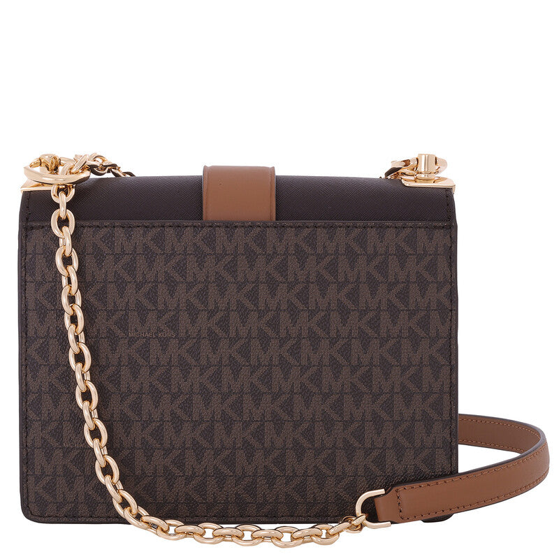 Ladies Greenwich Small Presbyopia Crossbody Bag - Brown/Acorn