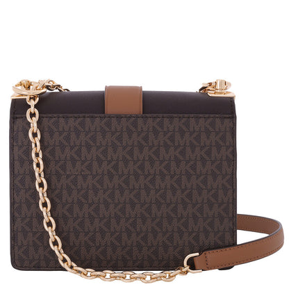 Ladies Greenwich Small Presbyopia Crossbody Bag - Brown/Acorn