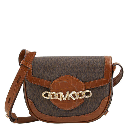 Michael Kors, Ladies Hally Medium Presbyopia Envelope Bag - Chestnut