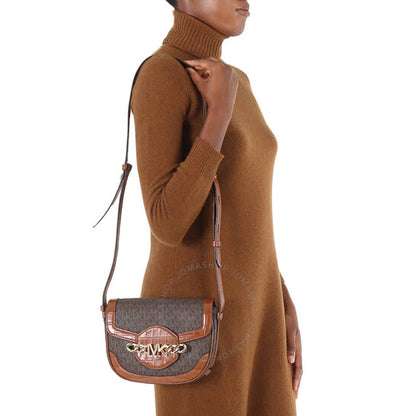 Michael Kors, Ladies Hally Medium Presbyopia Envelope Bag - Chestnut
