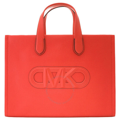 Michael Kors, Large Gigi Logo Leather Tote Bag