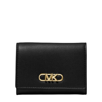 Logo Details Trifold French Purse Wallet