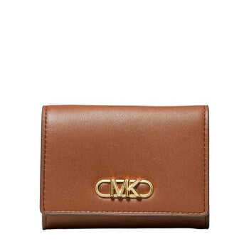 Logo Details Trifold French Purse Wallet