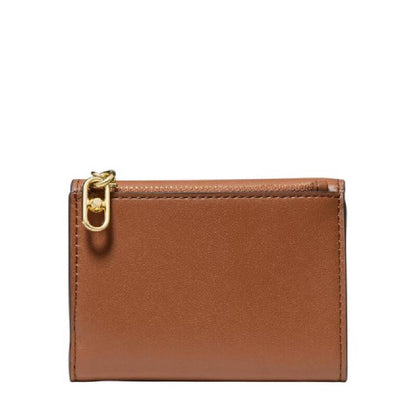 Logo Details Trifold French Purse Wallet