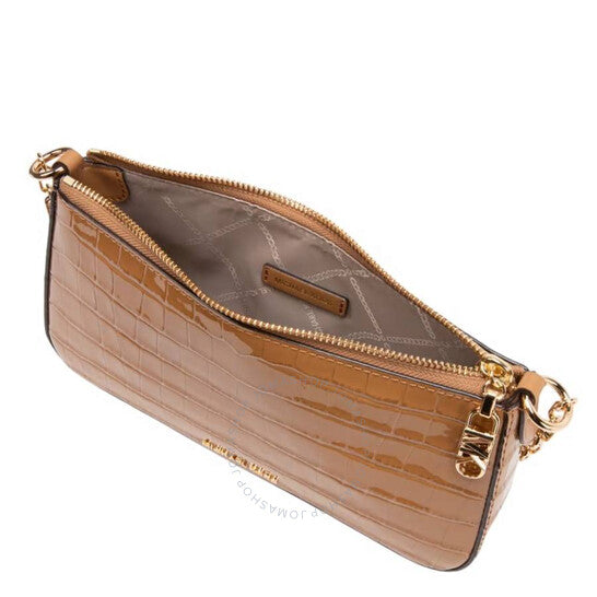 Michael Kors, Medium Empire Crocodile Embossed Shoulder Bag