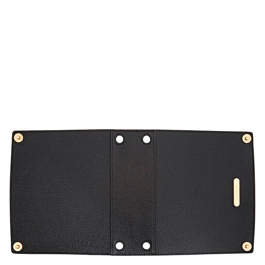 Medium Satchel Double Sided Cover-Black/ Cashew