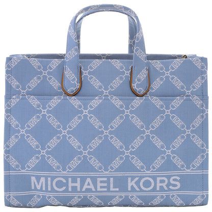 Michael Kors, Monogram-Jacquard Denim Tote Bag