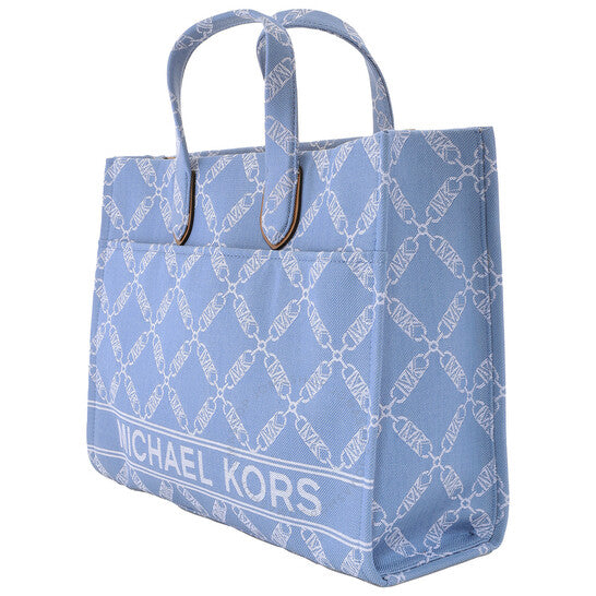 Michael Kors, Monogram-Jacquard Denim Tote Bag