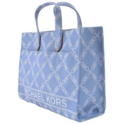 Michael Kors, Monogram-Jacquard Denim Tote Bag