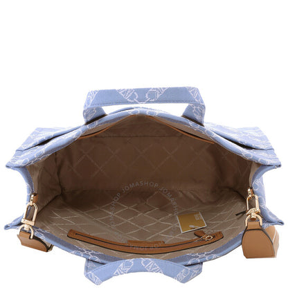 Michael Kors, Monogram-Jacquard Denim Tote Bag