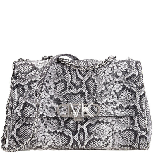 Michael Kors, Parker Snake Embossed Leather Shoulder Bag