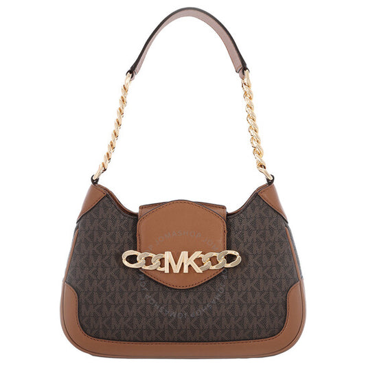 Michael Kors, Signature Logo-print Small Hally Shoulder Bag