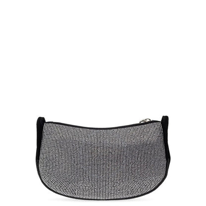 حقيبة كتف كيندال صغيرة من مايكل كورس، مصنوعة من جلد السويد ومزينة بالتطريز