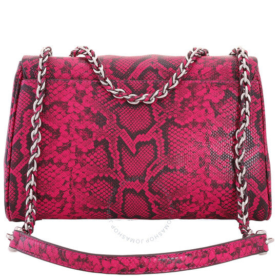Michael Kors, Snake Embossed Leather Shoulder Bag