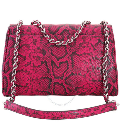 Michael Kors, Snake Embossed Leather Shoulder Bag