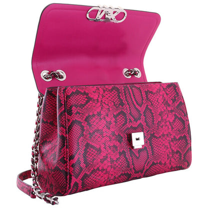 Michael Kors, Snake Embossed Leather Shoulder Bag