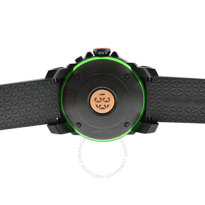 Michel Jordi, Mega Icon Spicy Quartz Black Dial Men's Watch