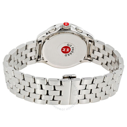 Michele, Belmore Chronograph Silver Dial Ladies Watch