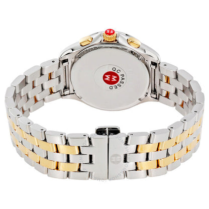 Michele, Belmore Chronograph Silver Dial Ladies Watch
