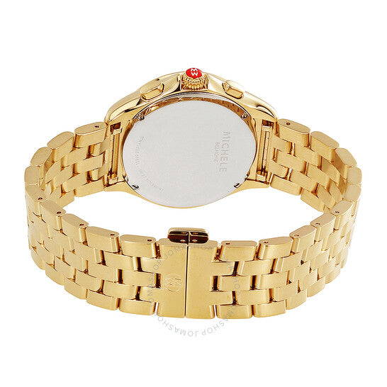 Michele, Belmore Chronograph White Dial Ladies Watch