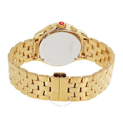 Michele, Belmore Chronograph White Dial Ladies Watch