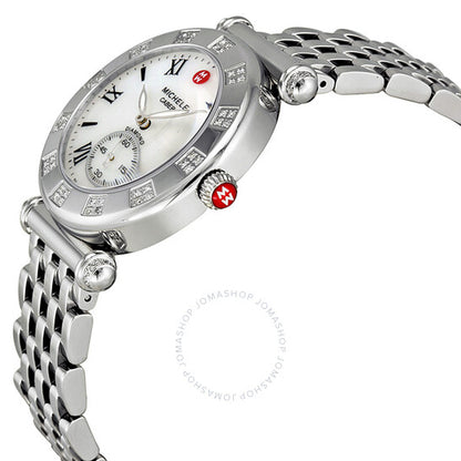 Michele, Caber Atlas Diamond Bezel Ladies Watch