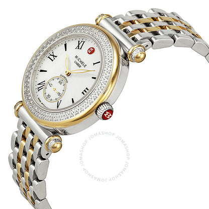 Michele, Caber Diamond Mother of Pearl Dial Ladies Watch