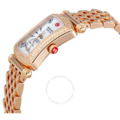 Michele, Caber Park Rose Gold Tone Ladies Watch