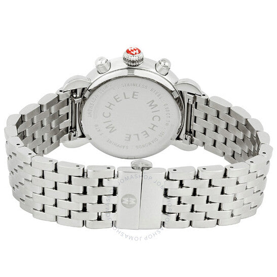 Michele, Carousel CSX Diamond Bezel Ladies Watch