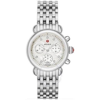 Michele, Chronograph Quartz Diamond Ladies Watch