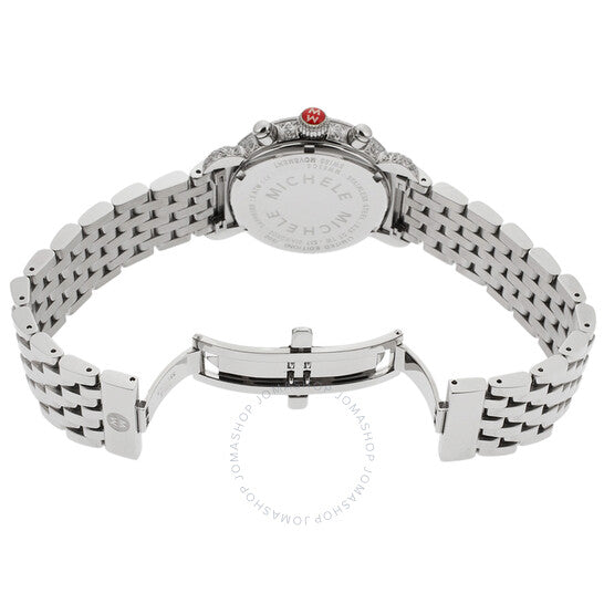 Michele, CSX-36 Ultimate Chronograph Pave Diamond Dial Ladies Watch
