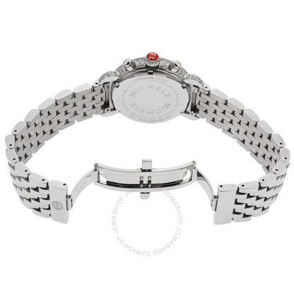 Michele, CSX-36 Ultimate Chronograph Pave Diamond Dial Ladies Watch