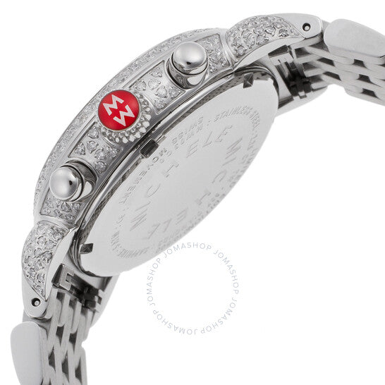 Michele, CSX-36 Ultimate Chronograph Pave Diamond Dial Ladies Watch