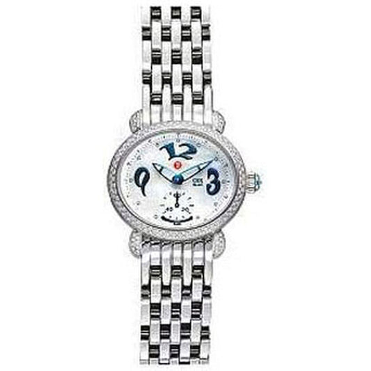 Michele, CSX Blue Diamond Mini Ladies Watch