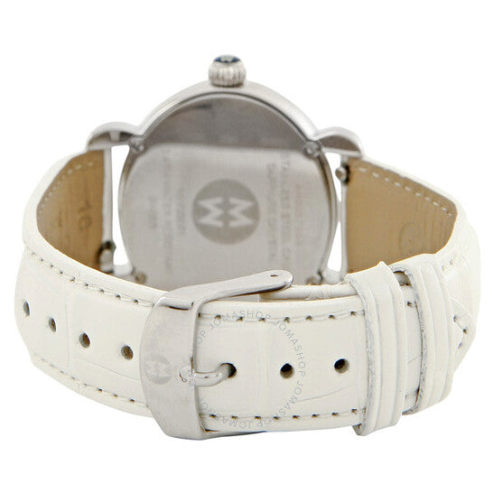 Michele, CSX Blue Diamond White Ladies Watch