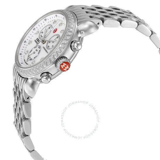 Michele, CSX Mother of Pearl Diamond Ladies Watch