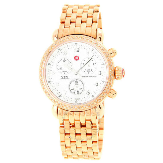 Michele, CSX Rose-Gold Tone Ladies Watch MW