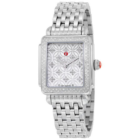 Michele, Deco 16 Fleur Diamond Ladies Watch