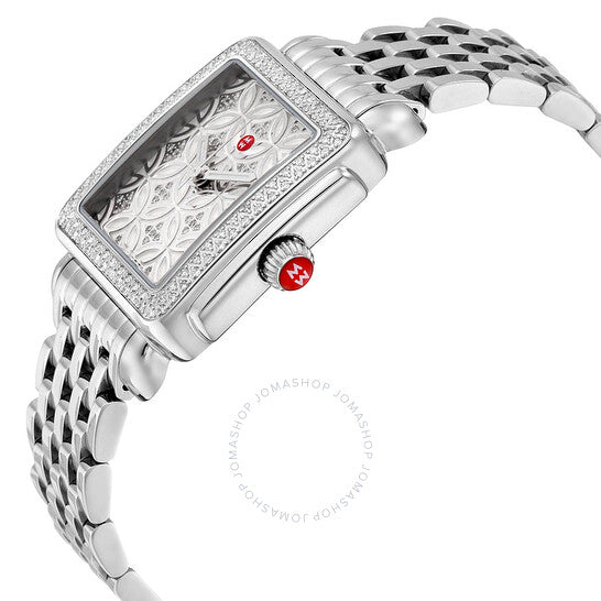 Michele, Deco 16 Fleur Diamond Ladies Watch