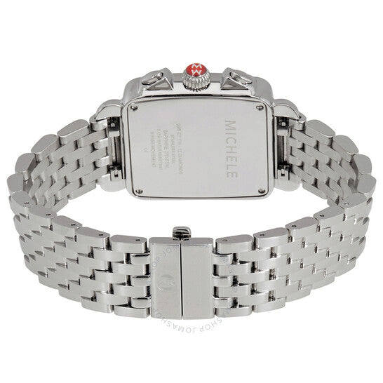 Michele, Deco Chronograph Mother of Pearl Dial Ladies Watch