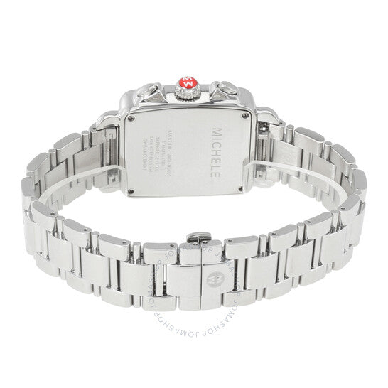 Michele, Deco Day Mother of Pearl Dial Ladies Watch