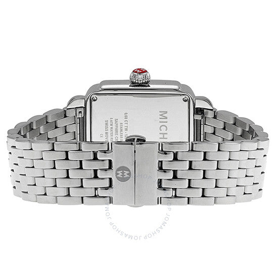 Michele, Deco Diamond Geometric Mosaic Ladies Watch