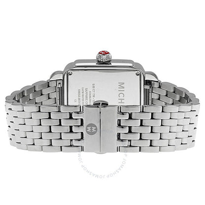 Michele, Deco Diamond Geometric Mosaic Ladies Watch